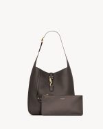 YSL LE 5 À 7 Supple Large in Grained Leather - Image 3